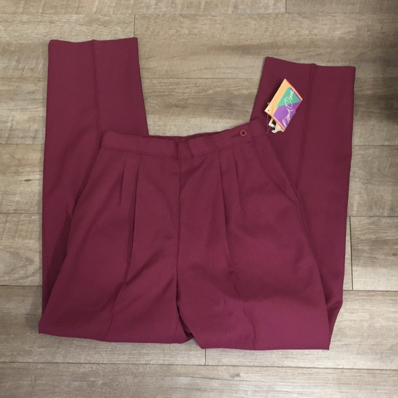 Bend Over by Levis Strauss & Co vintage women’s cool grandma trousers/pants - Picture 1 of 11